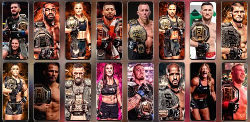 MMA Wallpapers Android app – HD / 4K Mixed Martial Arts fighters backgrounds and wallpapers