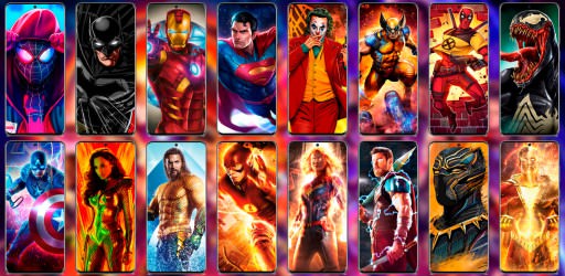 Superheroes Wallpapers Android app – HD / 4K superheroes & villains backgrounds and wallpapers